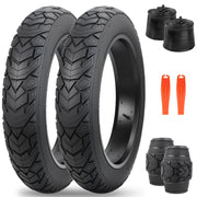MEGHNA front view of 20x4.0 fat bike tire showing package and size benefits