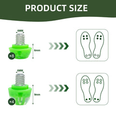 Mengudig close-up of reinforced TPU stud bodies highlighting durability and grip