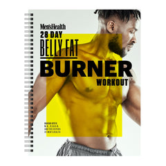 Men's Health planner front cover showing title and 28-day promise for quick reference