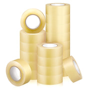 Meooeck clear hockey sock tape front packaging showing 20 rolls and compact storage benefit