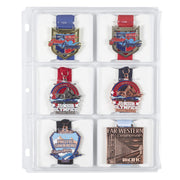 Mercurydean front packaging showing three medal binder pages and benefits