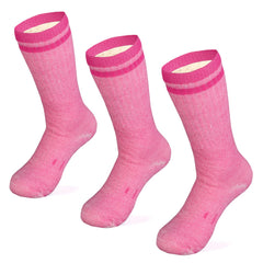 MERIWOOL three-pair pack front view showing color and crew length benefits