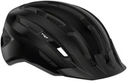 MET Downtown front view showing sleek glossy shell and stylish commute-ready look