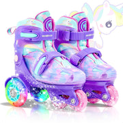 METROLLER front view showing adjustable closure and cute printed fabric for fit and appeal