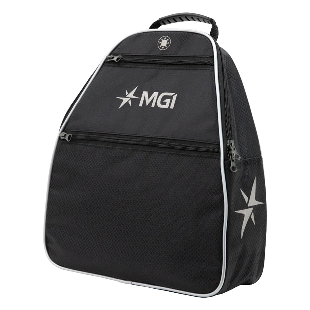 MGI Zip cooler front view showing compact insulated design and easy carry benefit