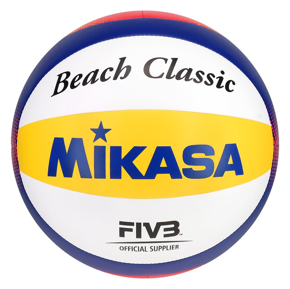 Mikasa front view showing full FIVB-inspired design and professional look