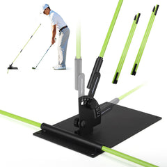 MIKOSI front view of alignment holder showing sturdy base and quick setup benefit