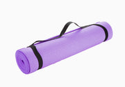 Mind Reader front view purple mat showing full size and benefit of cushioning