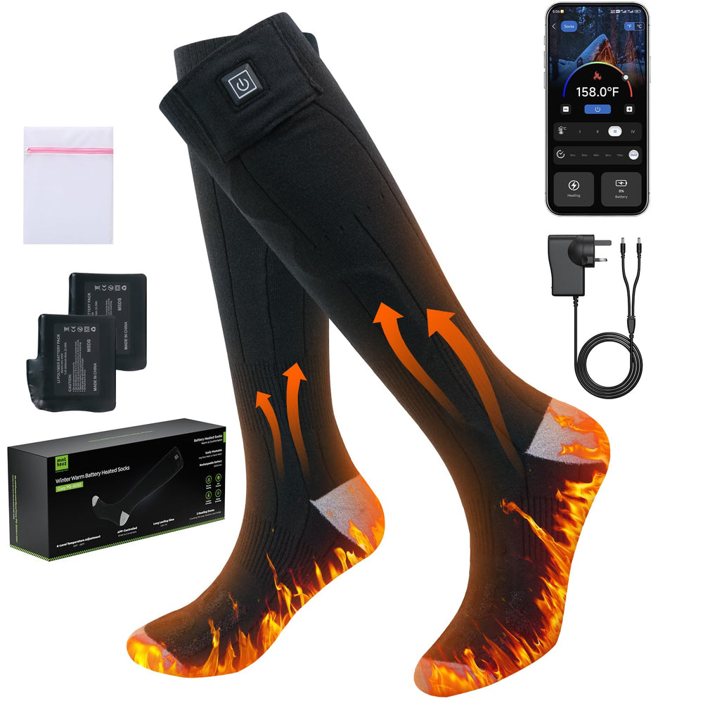 Minthouz front view showing sock design and fit for everyday warmth