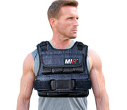 miR front view of vest showing breathable fit and balanced load