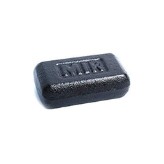 miR iron weight front view shows durable cast-iron for secure added resistance