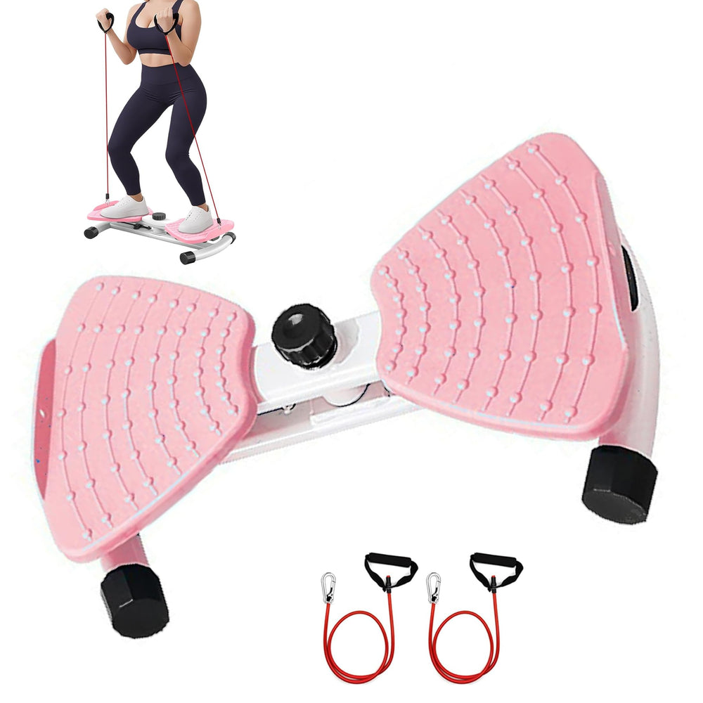 MIUPWULA front view of waist twister showing stable frame and deck benefit balance