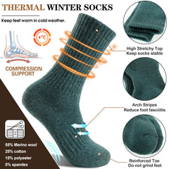 MOGGEI sock worn in hiking boot demonstrating fit and protection
