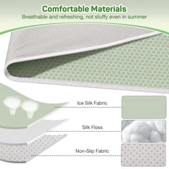 MoKo cover installed on a golf cart seat in use, improves comfort and protects upholstery