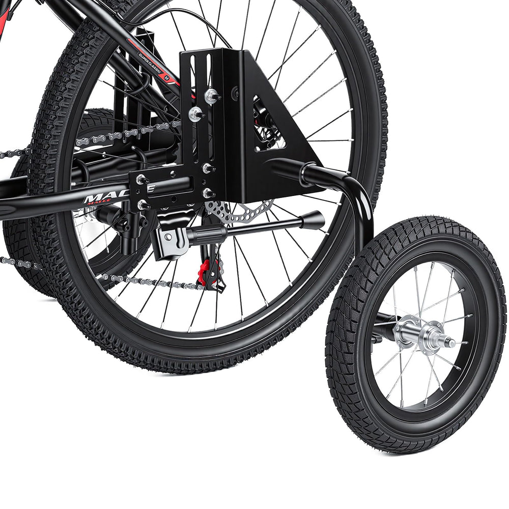 MOLI DEE front view showing full stabilizer kit and sturdy construction
