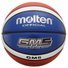 Molten BGMX6-C front view showing red white blue panels and clear branding for visibility