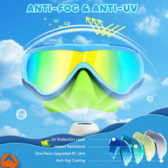 MOMUSE closeup of 3D no‑leak nose cover demonstrating watertight comfort