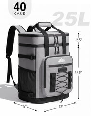 MONAHITO insulated PEVA liner detail showing leakproof interior and easy wipe-clean benefit