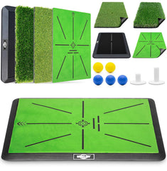 MONOJOY mat front packaging showing included components and portability benefit