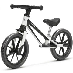 Montasen front view of balance bike showing safe rounded frame and easy mounting
