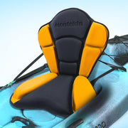 Montekin front view of seat installed showing comfort and secure fit