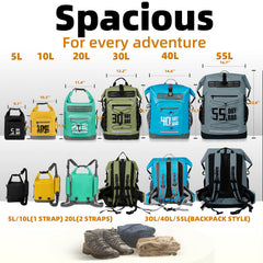 MORXPLOR splash-proof zippered front pocket for quick-access essentials