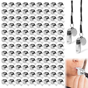 MOSIOBERDAVIAN front view whistle highlighting durable stainless-steel construction and clear tone