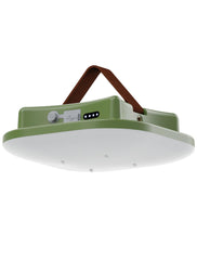 MOSLIGHTING front view showing lantern design and portability benefit
