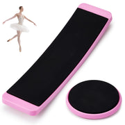 Motionchic front view of both pink turning boards showing set and benefits