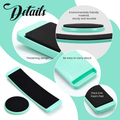 Motionchic square board side profile showing stable platform for balance training