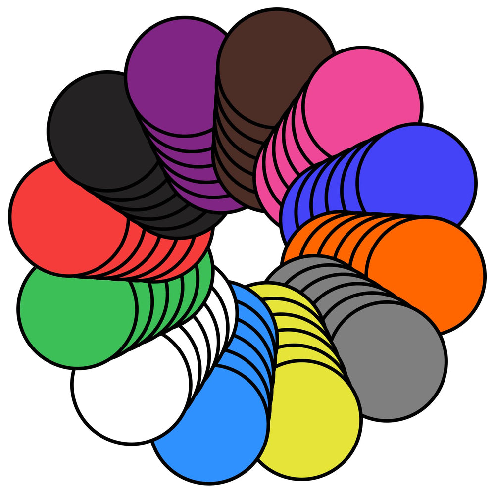 Mototo front pack of 72 discs showing full colorful set and quantity benefit