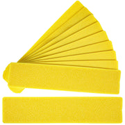 Moukeren front view of yellow court markers showing kit contents and portability benefit
