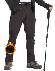 MOURCE front view showing fit and cargo pockets for comfortable warmth