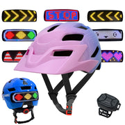 MOYACA pink helmet front view showing shape and protection