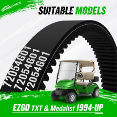 MUMPPRCE drive belt close-up highlighting durable synthetic rubber grip