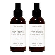 Muse Apothecary front view of two-pack bottles showing label and eucalyptus-mint scent benefit