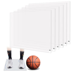 MUWUZOYT front packaging showing 180-sheet courtside sticky mat and features