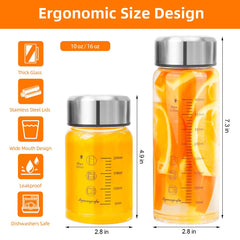 Mymanjerfu wide mouth top view open bottle highlighting easy filling and cleaning