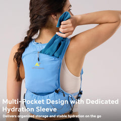 N NEVO RHINO close-up of shoulder seam to prevent chafe and irritation