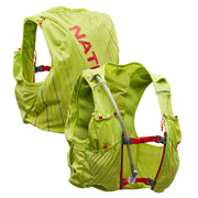 Nathan Pinnacle front view showing organized pockets and low-bounce fit