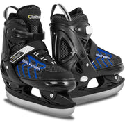 Nattork front profile of skates showing secure fit and design benefit