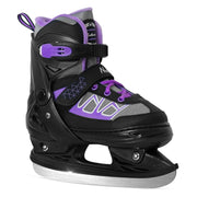 Nattork front view blue skates showing design and quick fit benefit
