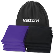 Nattork front view of packaged eight-bag set shows regulation colors and ready-to-play benefit