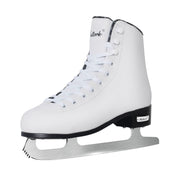 Nattork front view white skates showing clean design and secure fit