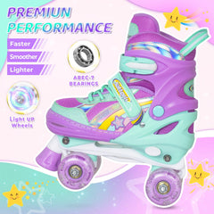 Nattork skates in motion with light-up wheels enhancing visibility and fun