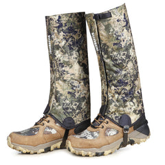 NatureBlend front view of gaiters showing full coverage and waterproof benefit