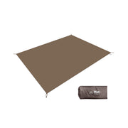Naturehike footprint front view showing full-size protective groundsheet and clear fit benefit