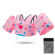 NEOELASIEN front view of swim vest showing secure fit and buoyancy