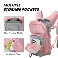 Nepest close-up of padded straps and breathable mesh for improved comfort
