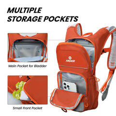 Nepest hydration bladder in insulated compartment keeps water cooler